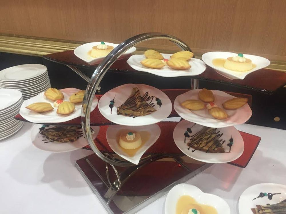 Présentoir de desserts individuels